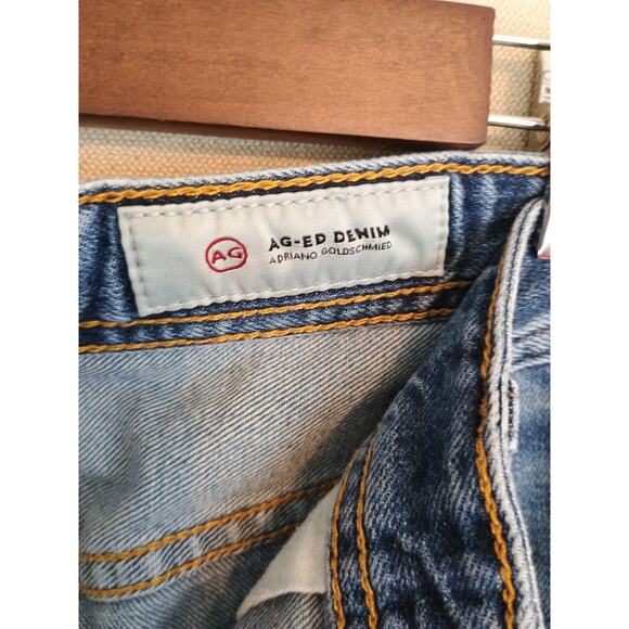 AG Adriano Goldschmied Jeans Mens 33Rx30 Blue Graduate Tailored Leg Casual Denim - Picture 3 of 16